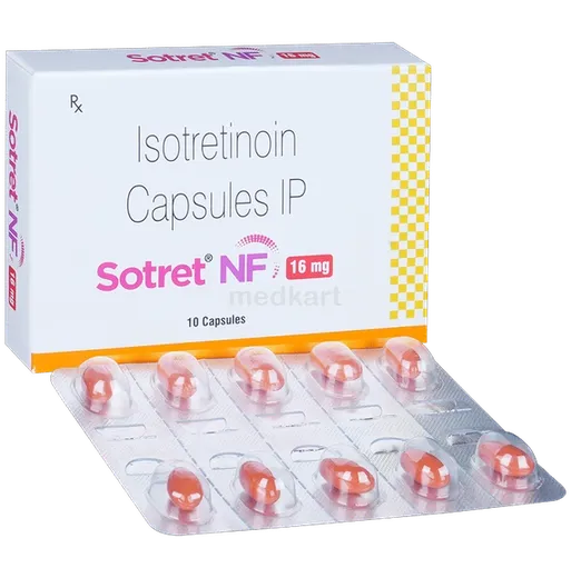 sotret nf 16mg capsule 10's